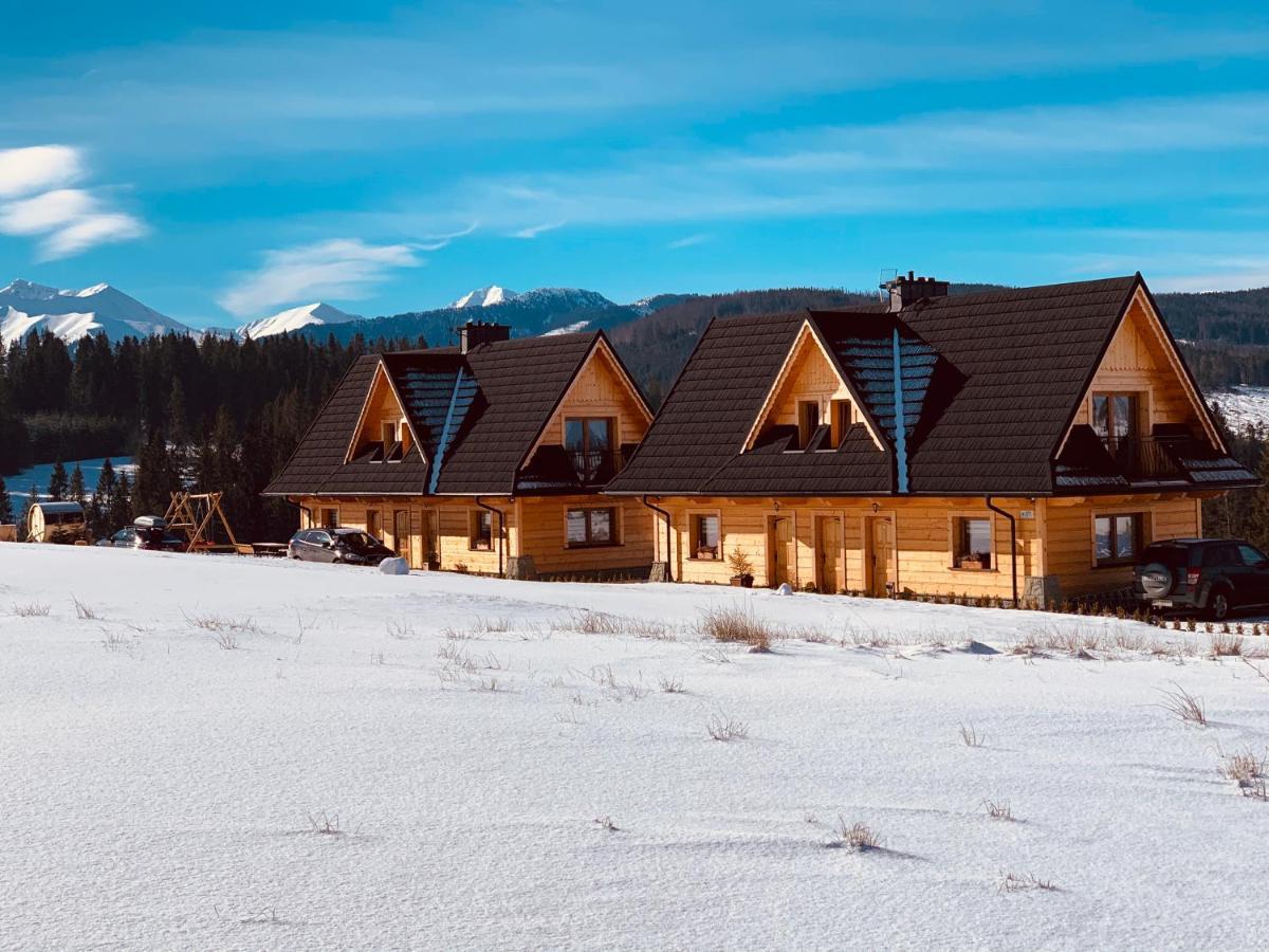 Witowianskie Domki Z Kominkiem, Jacuzzi I Sauna Dzianisz Kültér fotó