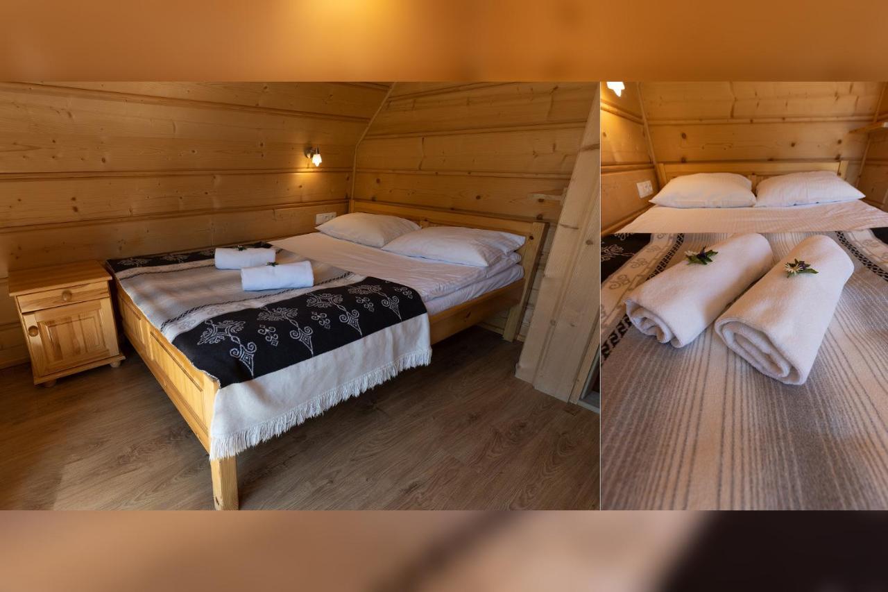 Witowianskie Domki Z Kominkiem, Jacuzzi I Sauna Dzianisz Kültér fotó