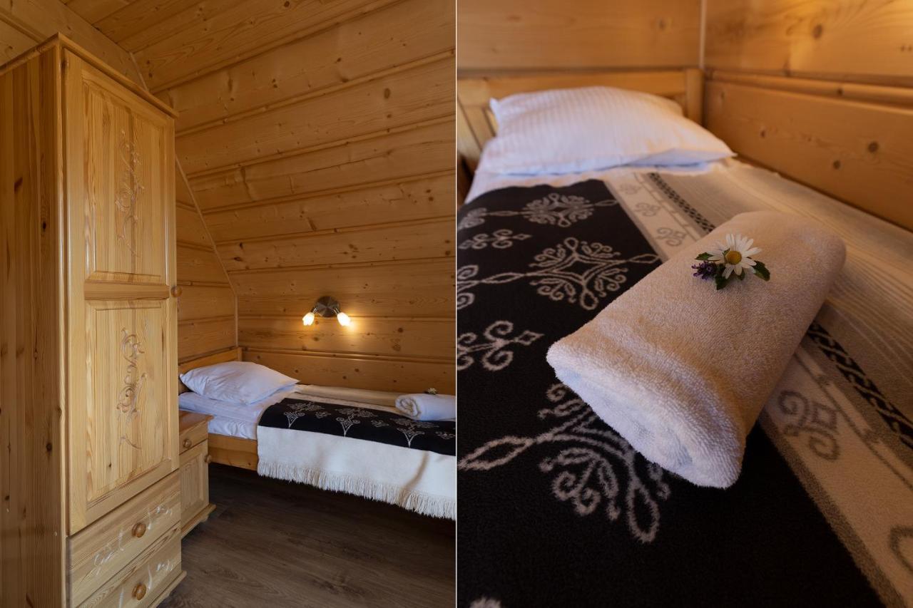 Witowianskie Domki Z Kominkiem, Jacuzzi I Sauna Dzianisz Kültér fotó
