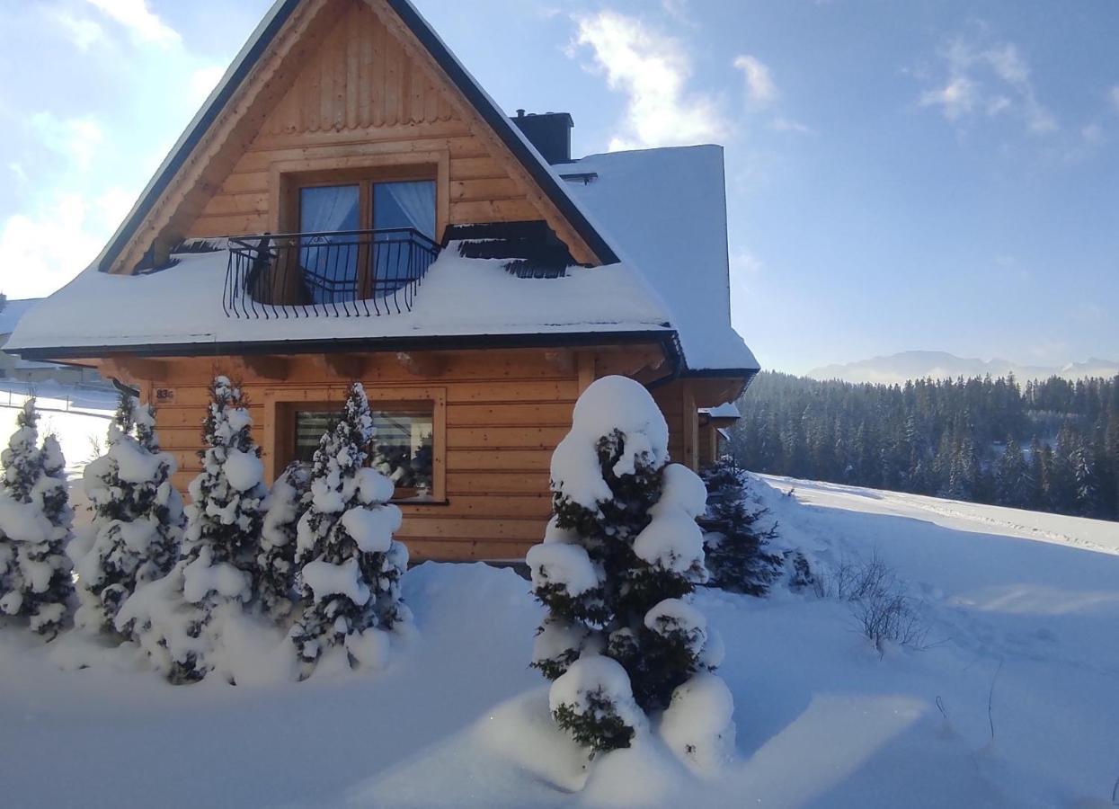 Witowianskie Domki Z Kominkiem, Jacuzzi I Sauna Dzianisz Kültér fotó