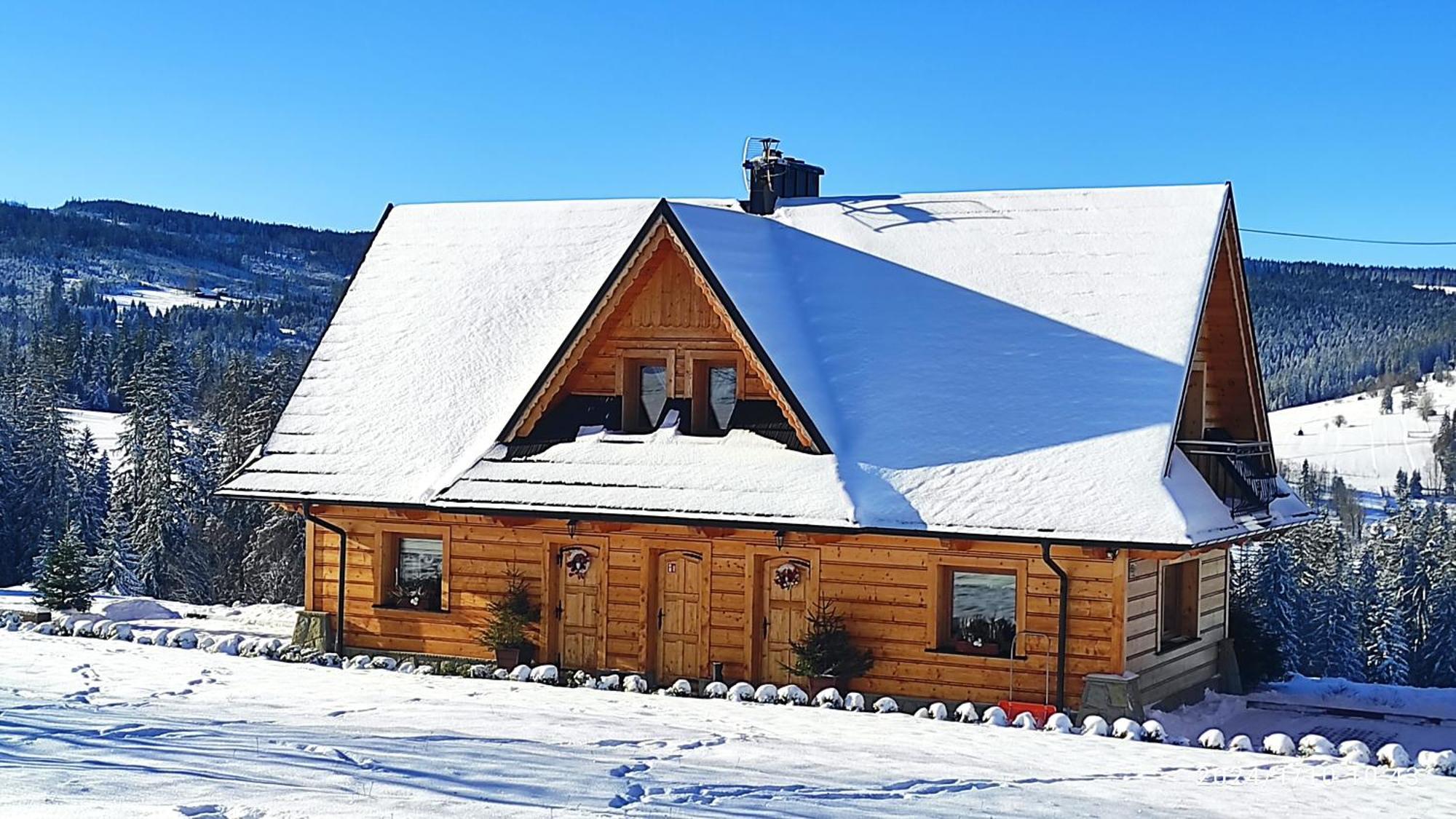 Witowianskie Domki Z Kominkiem, Jacuzzi I Sauna Dzianisz Kültér fotó