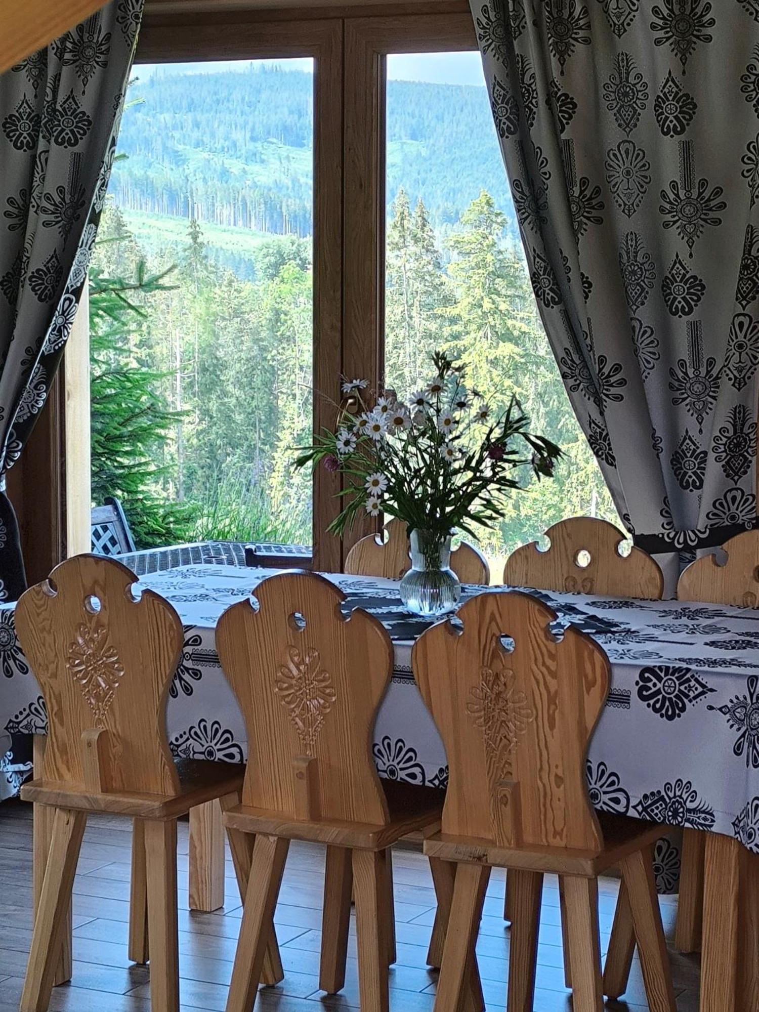 Witowianskie Domki Z Kominkiem, Jacuzzi I Sauna Dzianisz Kültér fotó