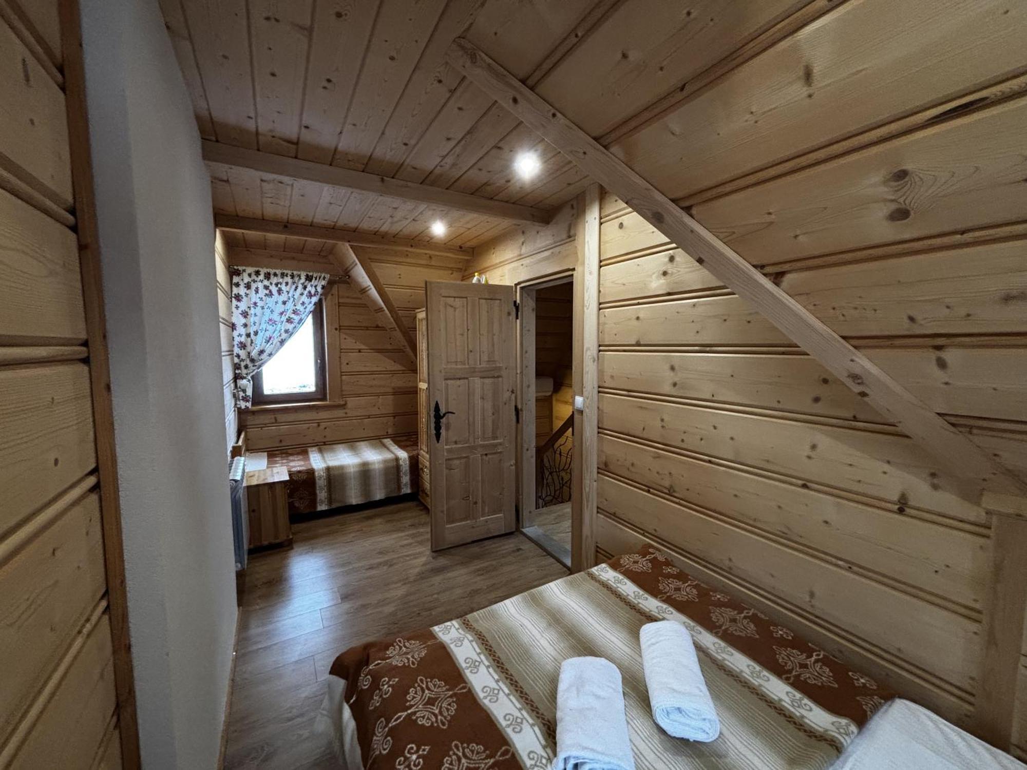 Witowianskie Domki Z Kominkiem, Jacuzzi I Sauna Dzianisz Kültér fotó